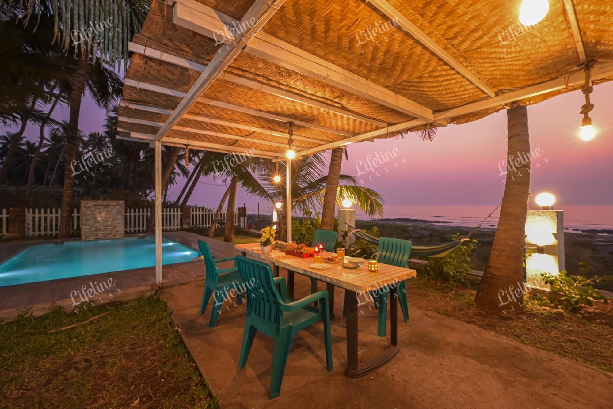 En Ocean Infinity Pool Villa Overlooking Sea ,Beach Touch Alībāg Εξωτερικό φωτογραφία